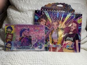 K Pop Coloring Book And Sticker Book